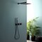 Kibi Cube 2 Function Thermostatic Shower System With Rough In Valve - Matte Black KSF414MB - alternate 3